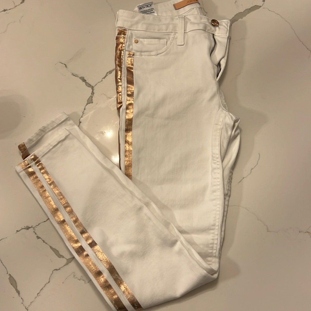 Joes flawless the icon mid rise skinny ankle jeans size 26